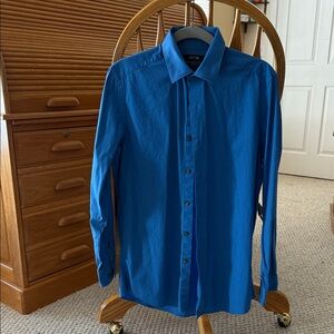 Apt. 9 Men's Vibrant Blue Button-Down Shirt
